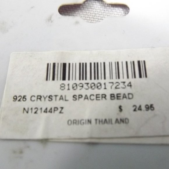 925 Crystal Spacer Bead - Picture 7 of 7
